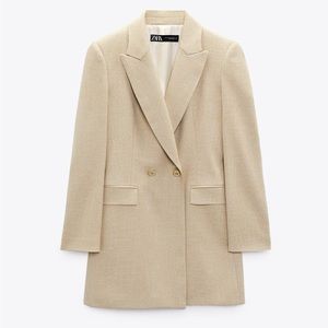 Long Double Breasted Blazer